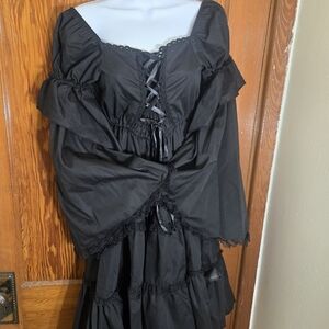 Elegant Black Off-Shoulder Dress